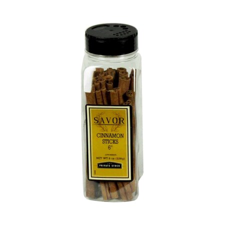 Savor Imports Savor Imports 6" Cinnamon Stick 8 oz., PK6 659138103284